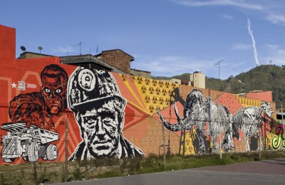 Este territorio es nuestro - Bogotá Street Art - Oscar Javier González Sepúlveda