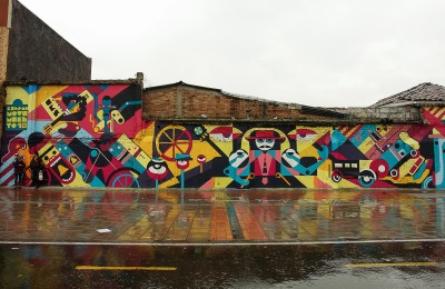 Ciudad Movimiento - UMS Street Art Colombia - Nicolás Castro Henao