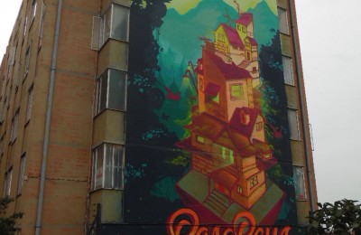 Pintando el porvenir de Bosa de Bosa Boys Crew