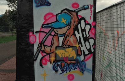 Hip Hop pal Barrio de John Malagón