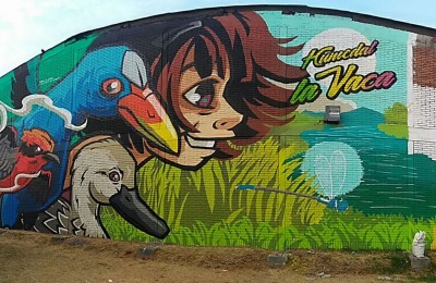 Collage Por La Chucua: El Sueño del Espejo de Agua de Saint Cat